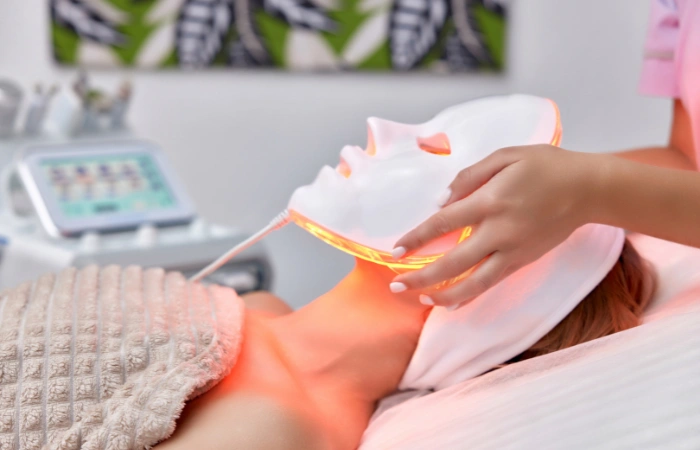 mascara luz led